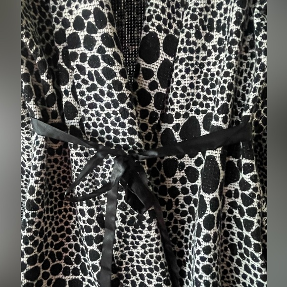🖤🖤Like New Anes A Leopard Print Women's jacket size XL.  shark bite bottom hem - Picture 6 of 6